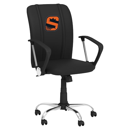 Curve Task Chair With Phoenix Suns S Logo